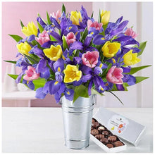 Load image into Gallery viewer, Flowers  - Full Drill Round Drill - 30x30cm