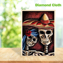 Load image into Gallery viewer, Skull Beauty - Full Drill Round Drill - 30x40cm