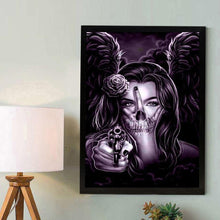 Load image into Gallery viewer, Skull Beauty - Full Drill Round Drill - 30x40cm