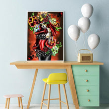 Load image into Gallery viewer, Skull Beauty - Full Drill Round Drill - 30x40cm