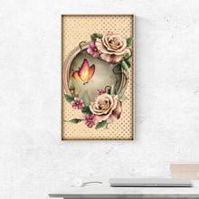 Load image into Gallery viewer, Flower Butterfly - Full Drill Round Drill - 30x35cm