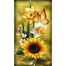 Load image into Gallery viewer, Flower Butterfly - Full Drill Round Drill - 30x48cm