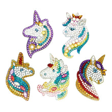 Load image into Gallery viewer, 5pcs Unicorn DIY Keychain
