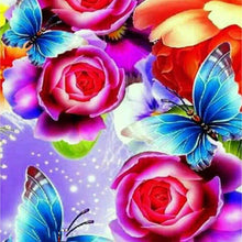 Load image into Gallery viewer, Flower - Full Drill Round Drill - 30x30cm