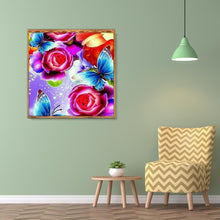 Load image into Gallery viewer, Flower - Full Drill Round Drill - 30x30cm