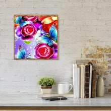 Load image into Gallery viewer, Flower - Full Drill Round Drill - 30x30cm