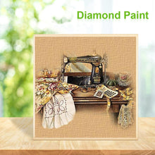 Load image into Gallery viewer, Sewing Machine  - Full Drill Round Drill - 30x30cm