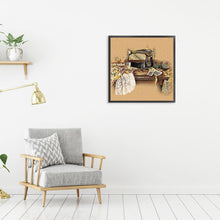 Load image into Gallery viewer, Sewing Machine  - Full Drill Round Drill - 30x30cm