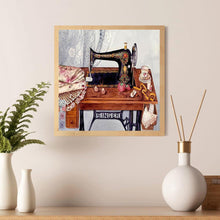 Load image into Gallery viewer, Sewing Machine  - Full Drill Round Drill - 30x30cm