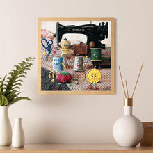 Load image into Gallery viewer, Sewing Machine  - Full Drill Round Drill - 30x30cm