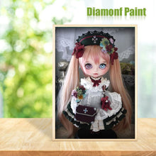 Load image into Gallery viewer, Doll - Full Drill Round Drill - 30x40cm