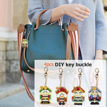 Load image into Gallery viewer, 4pcs Soldier DIY Keychain