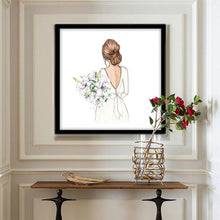 Load image into Gallery viewer, Girl  - Full Drill Round Drill - 30x30cm