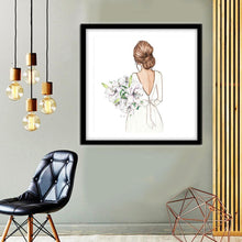 Load image into Gallery viewer, Girl  - Full Drill Round Drill - 30x30cm