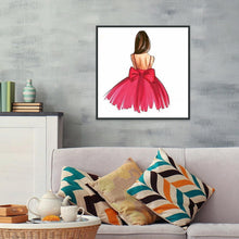 Load image into Gallery viewer, Girl  - Full Drill Round Drill - 30x30cm