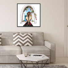 Load image into Gallery viewer, Girl  - Full Drill Round Drill - 30x30cm