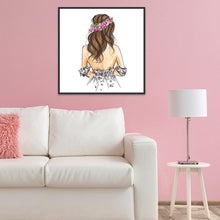 Load image into Gallery viewer, Girl  - Full Drill Round Drill - 30x30cm