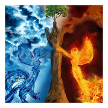 Load image into Gallery viewer, Girl  - Full Drill Round Drill - 30x30cm