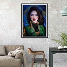 Load image into Gallery viewer, Girl - Full Drill Round Drill - 30x40cm