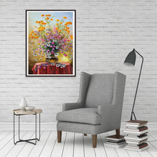 Load image into Gallery viewer, Flowers - Full Drill Round Drill - 30x40cm