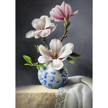 Load image into Gallery viewer, Flowers - Full Drill Round Drill - 30x40cm