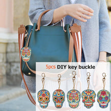Load image into Gallery viewer, 5pcs Skull DIY Keychain
