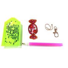 Load image into Gallery viewer, 4pcs Trojan Candy DIY Keychain