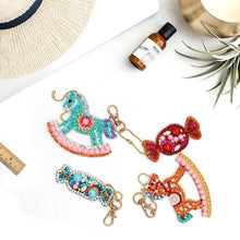 Load image into Gallery viewer, 4pcs Trojan Candy DIY Keychain