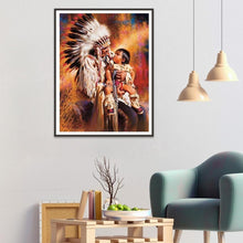 Load image into Gallery viewer, Indian - Full Drill Round Drill - 30x40cm