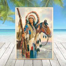 Load image into Gallery viewer, Indian - Full Drill Round Drill - 30x40cm