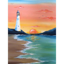 Load image into Gallery viewer, Sea View - Full Drill Round Drill - 30x40cm