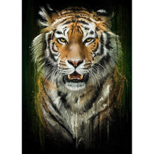 Load image into Gallery viewer, Tiger - Full Drill Round Drill - 30x40cm