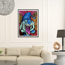 Load image into Gallery viewer, Tiger - Full Drill Round Drill - 30x40cm