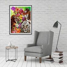 Load image into Gallery viewer, Tiger - Full Drill Round Drill - 30x40cm