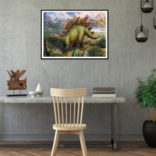 Load image into Gallery viewer, Dinosaur  - Full Drill Round Drill - 40x30cm