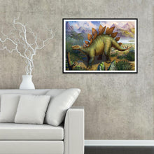 Load image into Gallery viewer, Dinosaur  - Full Drill Round Drill - 40x30cm