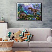 Load image into Gallery viewer, Dinosaur  - Full Drill Round Drill - 40x30cm
