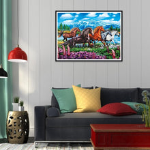 Load image into Gallery viewer, Horse  - Full Drill Round Drill - 40x30cm