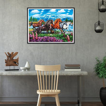 Load image into Gallery viewer, Horse  - Full Drill Round Drill - 40x30cm