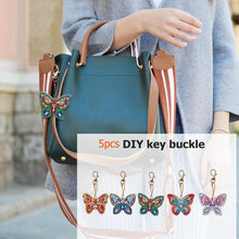 Load image into Gallery viewer, 5pcs Butterfly DIY Keychain
