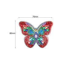 Load image into Gallery viewer, 5pcs Butterfly DIY Keychain