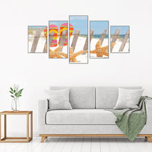 Load image into Gallery viewer, 5pcs Beach - Full Drill Round Drill - 95x45cm