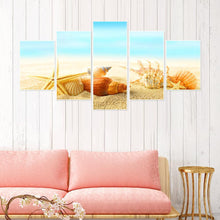 Load image into Gallery viewer, 5pcs Beach - Full Drill Round Drill - 95x45cm