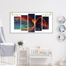 Load image into Gallery viewer, 5pcs Firebird - Full Drill Round Drill Painting - 95x45cm