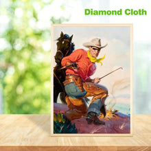 Load image into Gallery viewer, Cowboy - Full Drill Round Drill - 30x40cm