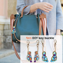 Load image into Gallery viewer, 4pcs Feet DIY Keychain