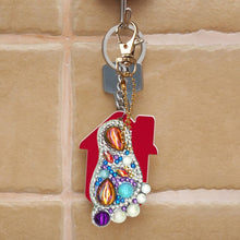 Load image into Gallery viewer, 4pcs Feet DIY Keychain