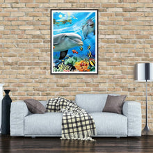 Load image into Gallery viewer, Tiger - Full Drill Round Drill - 30x40cm