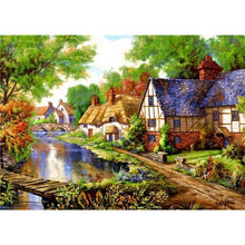 Load image into Gallery viewer, House - Full Drill Round Drill - 30x40cm