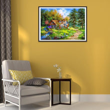 Load image into Gallery viewer, House - Full Drill Round Drill - 30x40cm